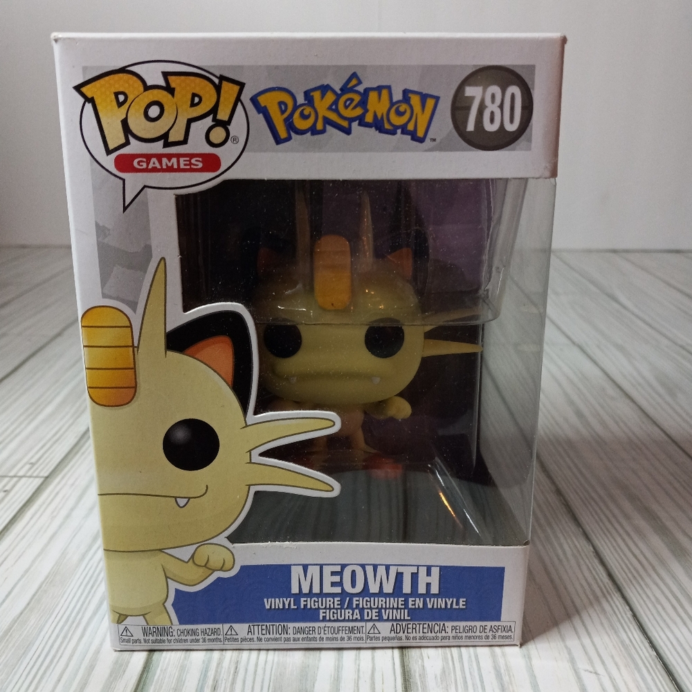 Funko Pop Pokemon Meowth Vinyl Figure #780